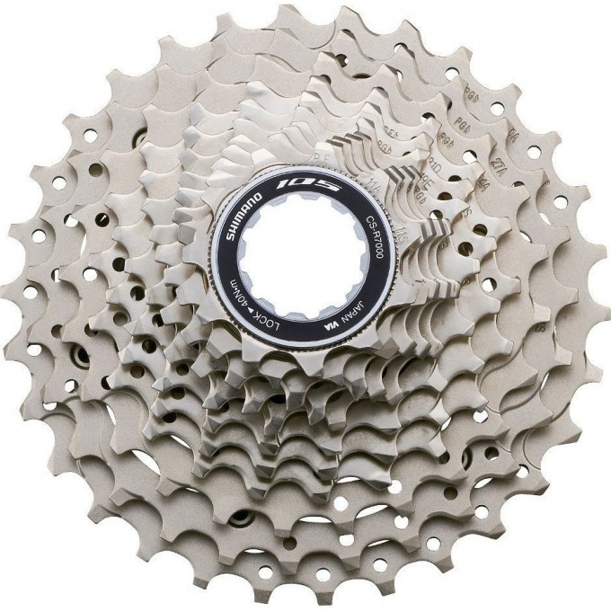 Кассета SHIMANO 105, R7000, 11 скоростей, 12-25 ICSR700011225