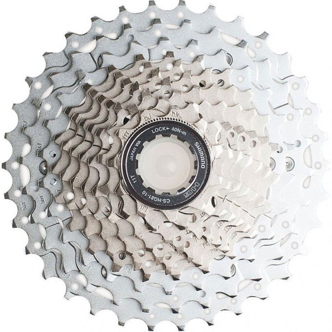Кассета SHIMANO SLX, HG81, 10 скоростей, 11-36 ICSHG8110136