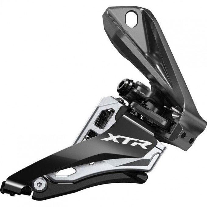 Переключатель передний SHIMANO XTR, M9100-E, 2X12 скоростей, E-TYPE, SIDE SWING, верхняя тяга, для 38T, CL:50/53мм IFDM9100E6