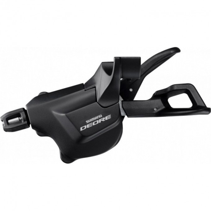 Шифтер SHIMANO DEORE, M6000-IL, ЛЕВ, 2/3СК, I-SPEC II, БЕЗ ИНДИКАТОРА, ТР. 1800ММ ISLM6000ILB