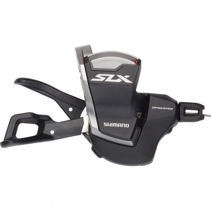 Шифтер SHIMANO SLX, M7000, правый, 11 скоростей. трос с оплеткой ISLM700011RAP2