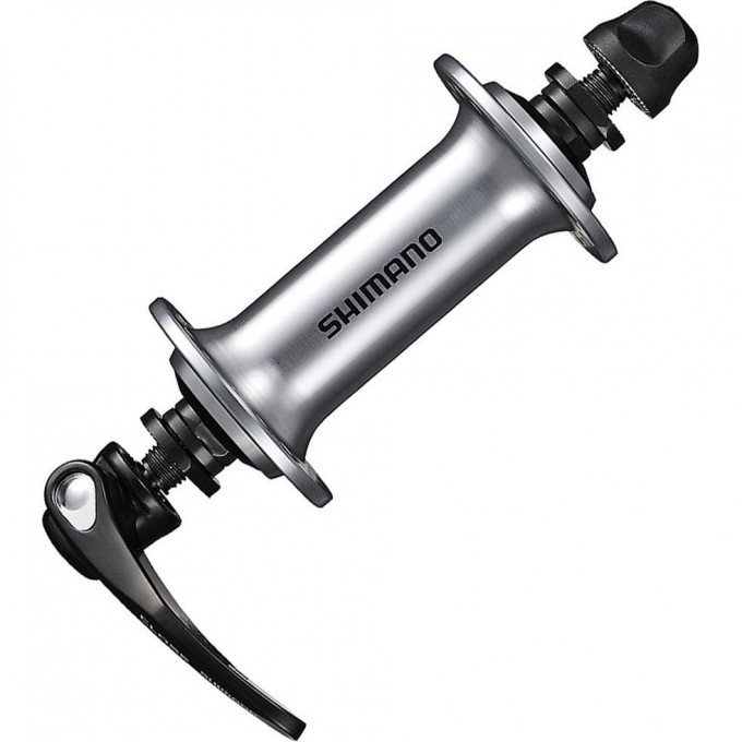 Втулка передняя SHIMANO SORA RS300, 32 отверстия, QR 133 мм, серебристый EHBRS300BAS