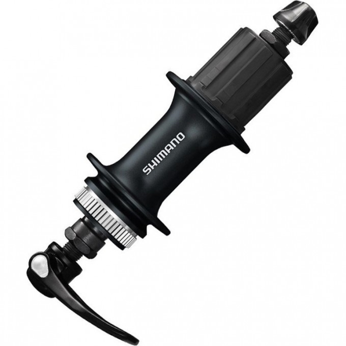 Втулка задняя SHIMANO ALIVIO, M4050, 32 отверстия, 8/9/10 скоростей, C.LOCK, QR 168 мм, черный EFHM4050BZBL
