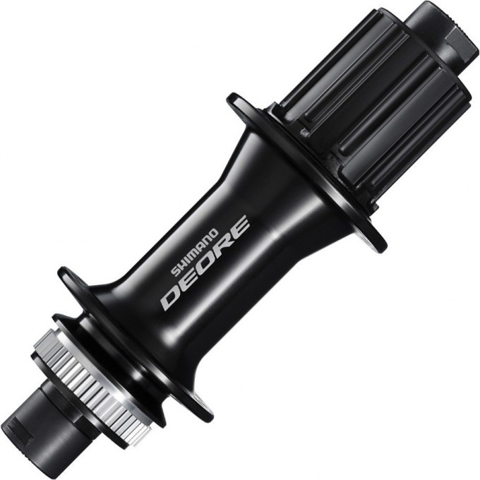 Втулка задняя SHIMANO DEORE, M6010-B, 32 отверстия, 8/9/10 скоростей, C.LOCK, под полую ось, OLD 148мм, черный EFHM6010BB