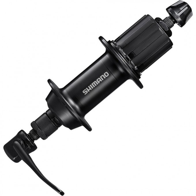 Втулка задняя SHIMANO TOURNEY TX500, V-BR, 32 отверстия, 8/9 скоростей, QR, OLD:135 мм, черный EFHTX5008BZAL