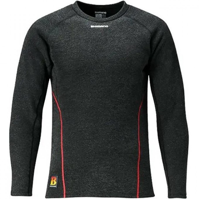 Фуфайка SHIMANO BREATHHYPER+℃ IN-020Q черная M 59YIN020Q14