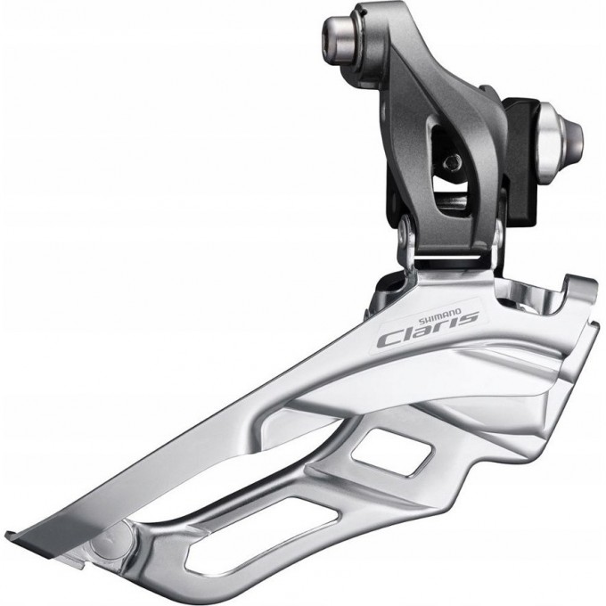 Переключатель передний SHIMANO CLARIS, R2030, 3x8 скоростей на упор EFDR2030F