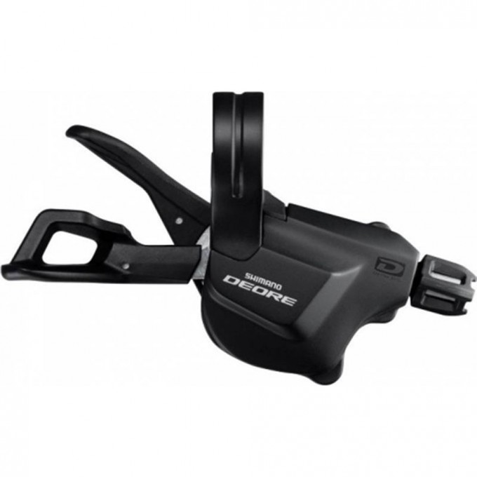 Шифтер SHIMANO DEORE, M6000-IR, правый, 10 скоростей, на хомут, без индикатора, трос 2050 мм ISLM6000RA1