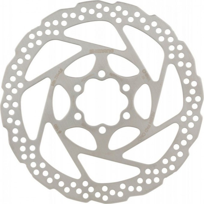 Тормозной диск SHIMANO RT56, 160 мм, 6-болтов, только для пластиковых колодок ESMRT56S