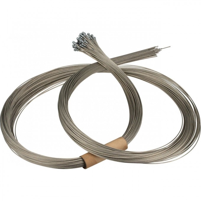 Трос тормозной SHIMANO шоссе, трос:1.6X2050 мм стальной , 100 штук в коробке Y80098531